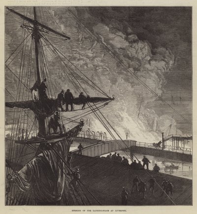 リバプールの着陸段階の燃焼 作： Sir John Charles Robinson